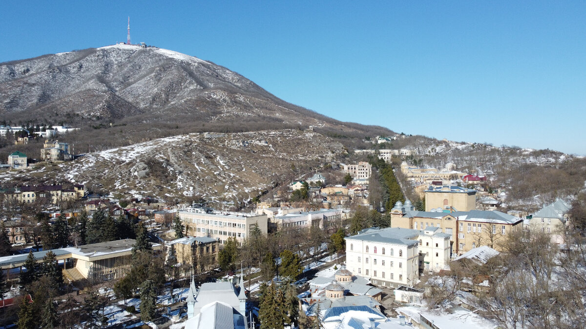 Гора Машук зимой (фото автора)