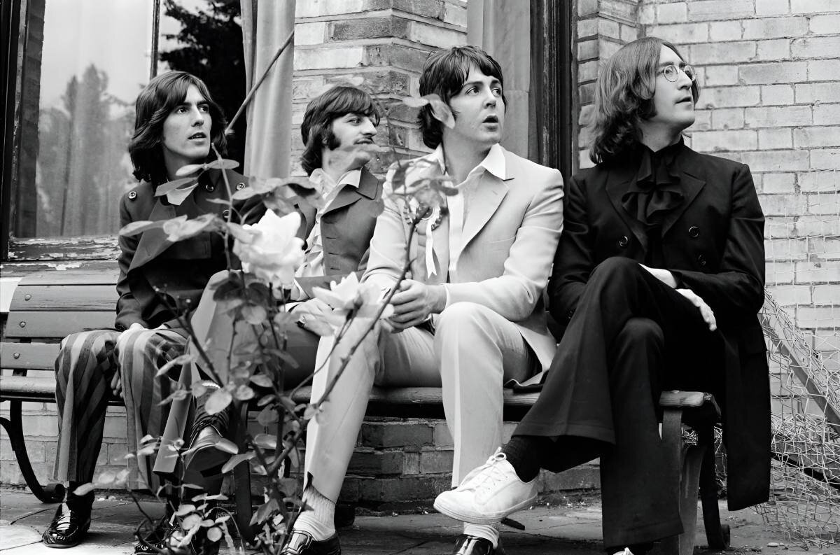 The Beatles в 1968 году.