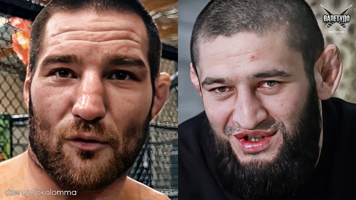 Шон Стрикленд и Хамзат Чимаев | valetudo.ru 