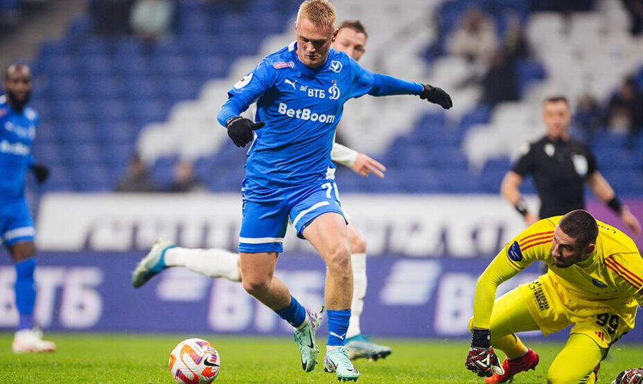    Форвард Константин Тюкавин стал лидером динамовской команды. Фото: ФК «Динамо»