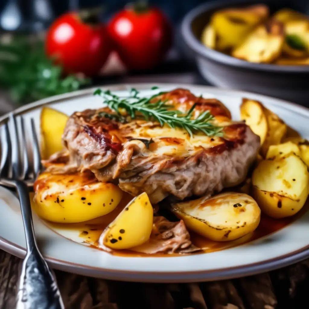 Мясо по французски