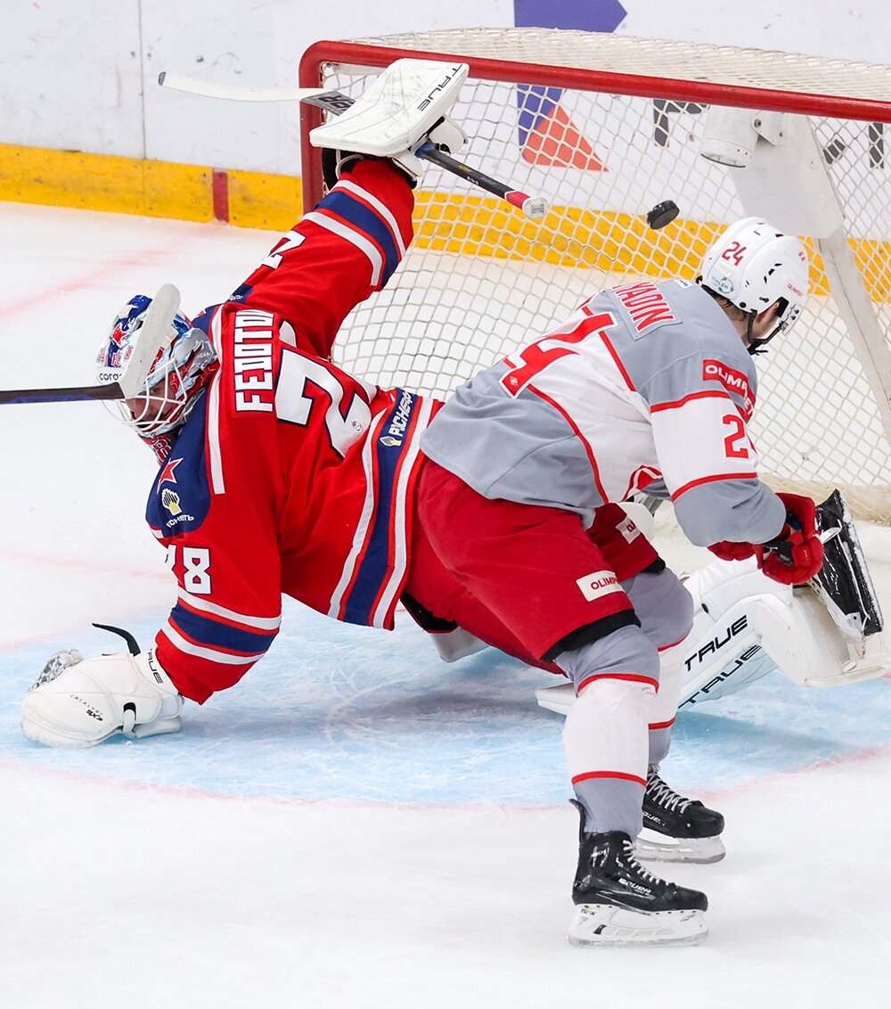    В этом сезоне Павел Порядин забросил уже 23 шайбы. Он четвертый в списке лучших снайперов лиги. / Фото: Сергей Фадеичев / ТАСС