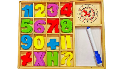 Учим Цвета и Цифры Деревянные Игрушки | Учимся писать Числа от 1 до 10