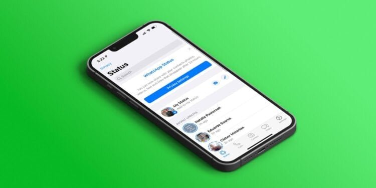   В статус в Ватсапе можно публиковать фотографии в HD-качестве. Изображение: pinacleetc.com