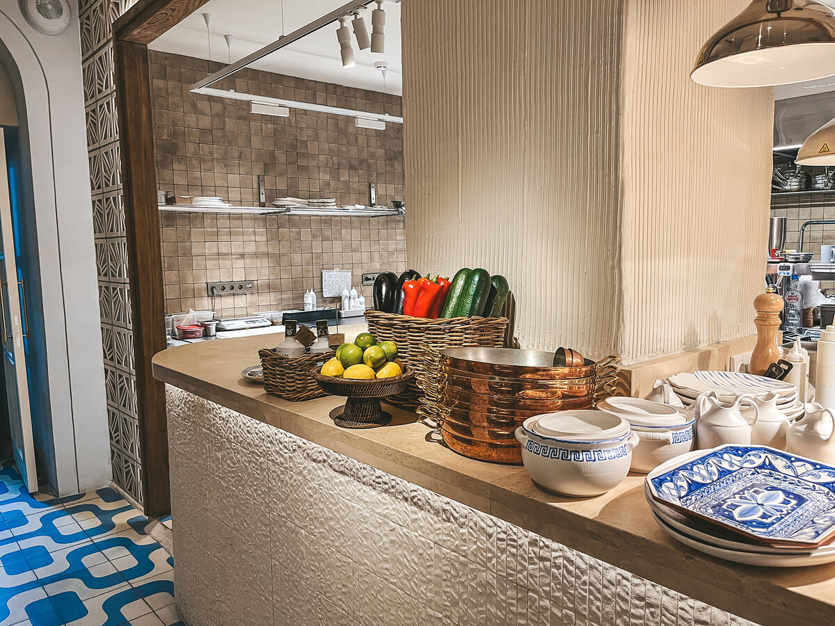 Открытая кухня →