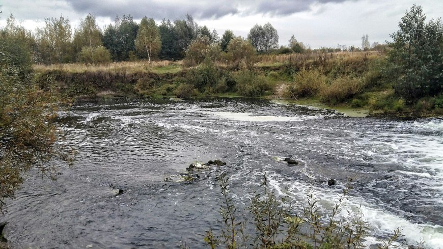 Водопад в зеленом городе нижегородская область