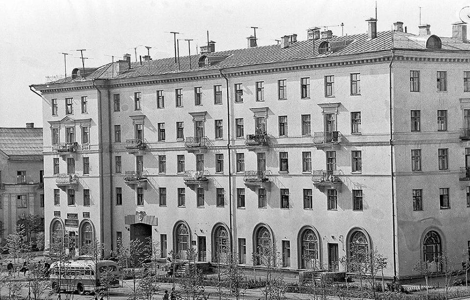 Измайловский бульвар, 31. Вид с юго-востока. Фотография 1950-х гг. 