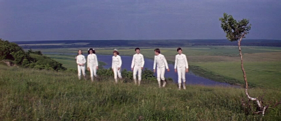 Кадр из фильма "Москва - Кассиопея". Один из лучших фантастических фильмов.