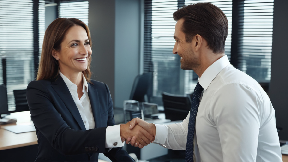 Недавно у нас появился новый сотрудник - менеджер по продажам Сергей. Это перспективный мужчина лет 40, симпатичный, ухоженный, в костюме, галстуке и начищенных туфлях.