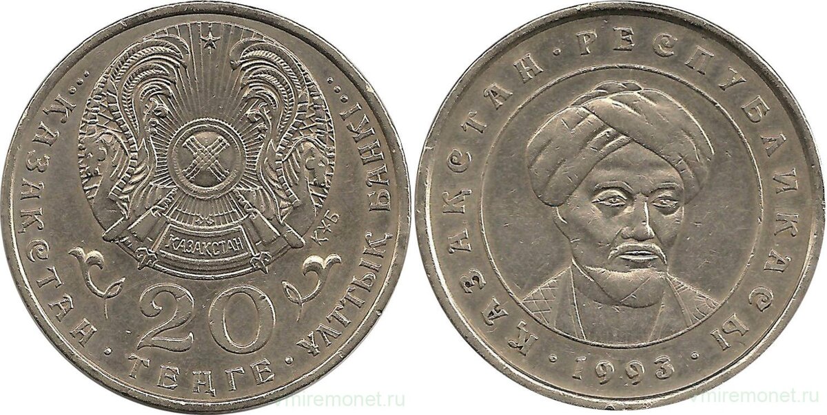 Недавно мы говорили о юбилейных монет Казахстана, связанных с первыми купюрами этой республики. Логичным будет теперь рассказать о деньгах Казахстана.-10
