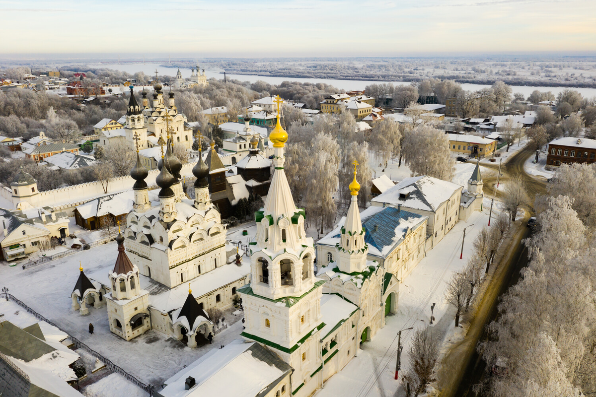 Вид на Троицкий и Благовещенский монастыри / BearFotos/Shutterstock