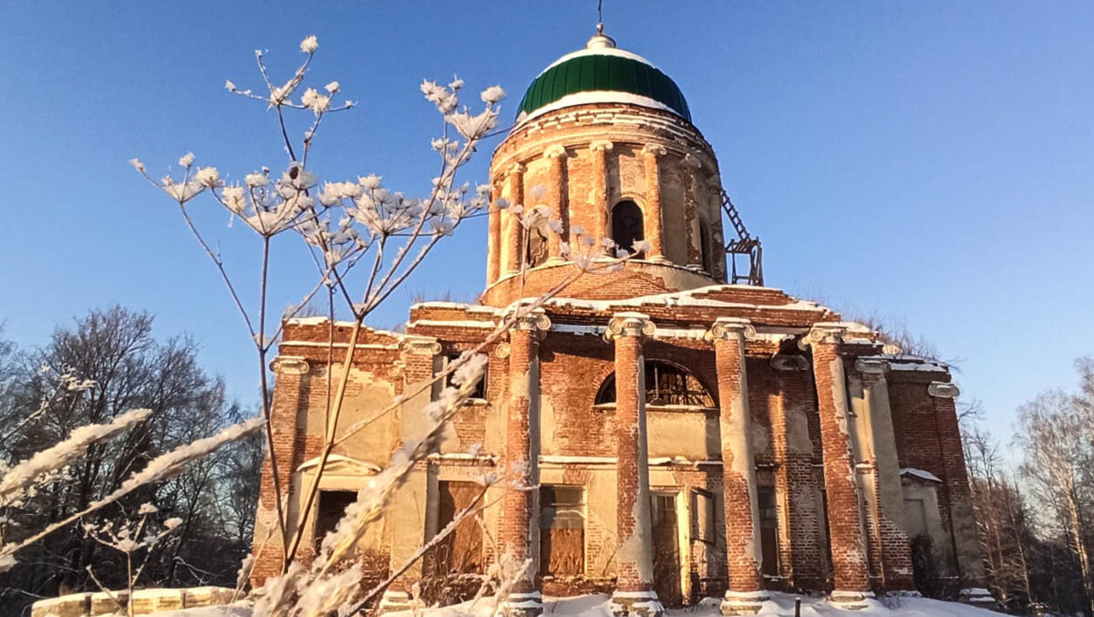 Спас Клепики заброшенный храм