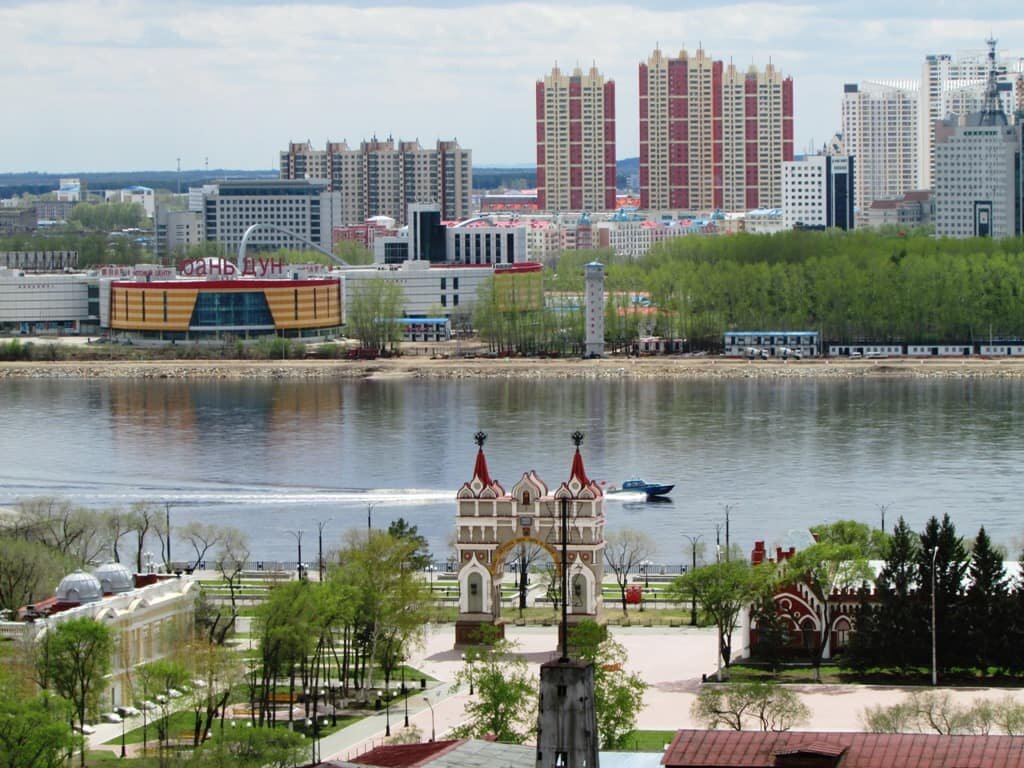 Современный Хэйхэ. Фото из открытых источников.