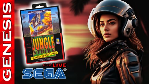 Играем в Jungle Strike на SEGA Mega Drive / Genesis
