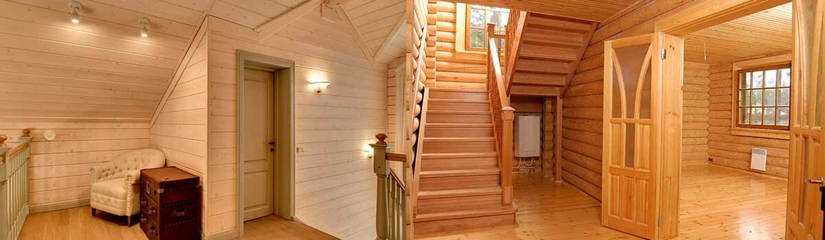 Интерьер деревянного дома: стилевые решения (рис.2)