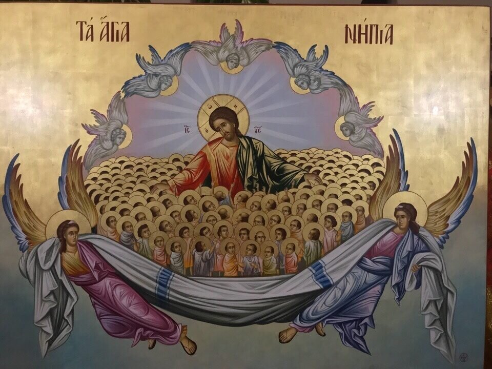 Святые Вифлеемские младенцы. Икона. Источник: https://hram-kaluga.ru/v-nash-khram-pribyla-ikona-vifleyemskikh-mladentsev.html