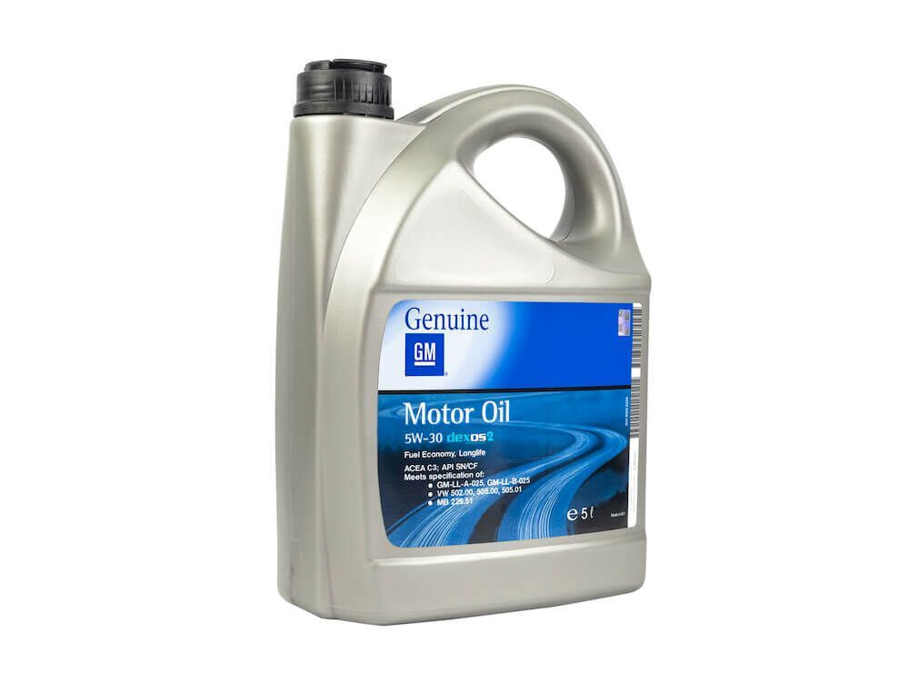GM Motor Oil 5W-30 dexos 2 (Оригинальное масло)