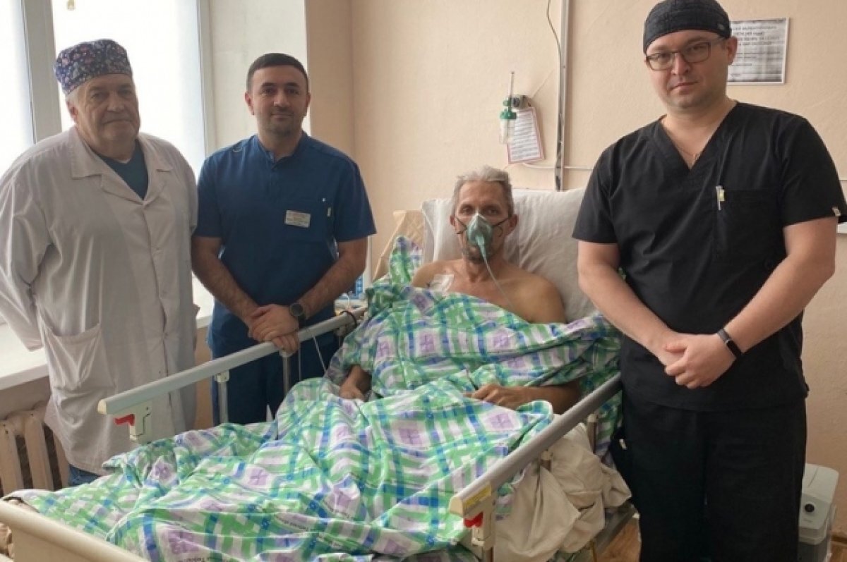    В Твери спасли мужчину, у которого желудок был выдавлен в грудную клетку