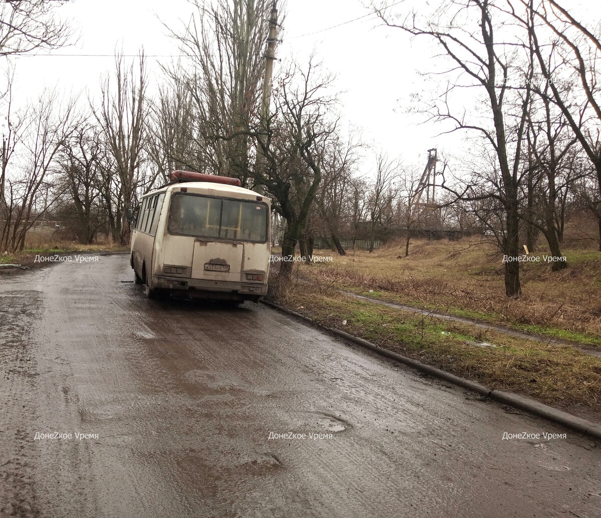 Пассажирские автобусы ездят по таким дорогам