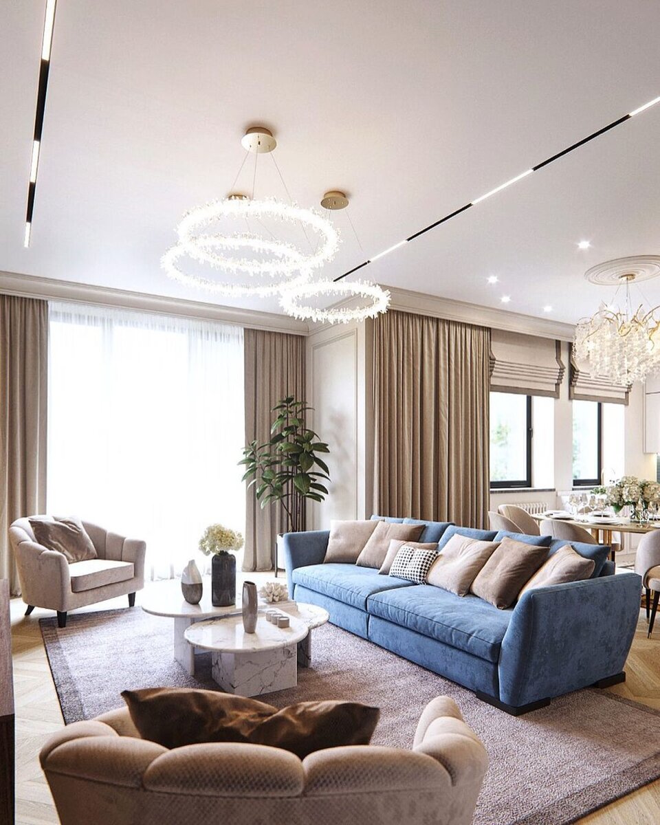 Проект "Квартира в стиле современная классика"