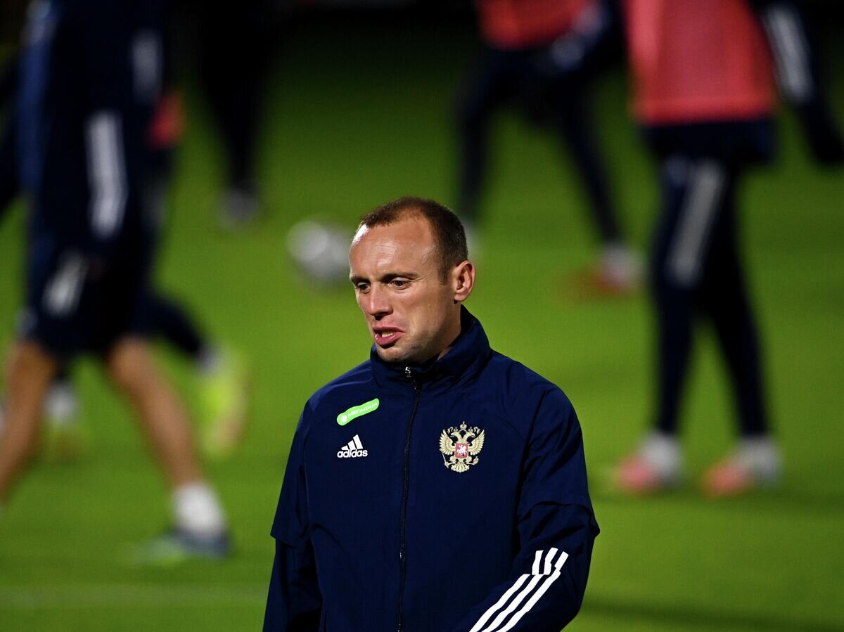    Игрок сборной России Денис Глушаков© РИА Новости / Алексей Филиппов