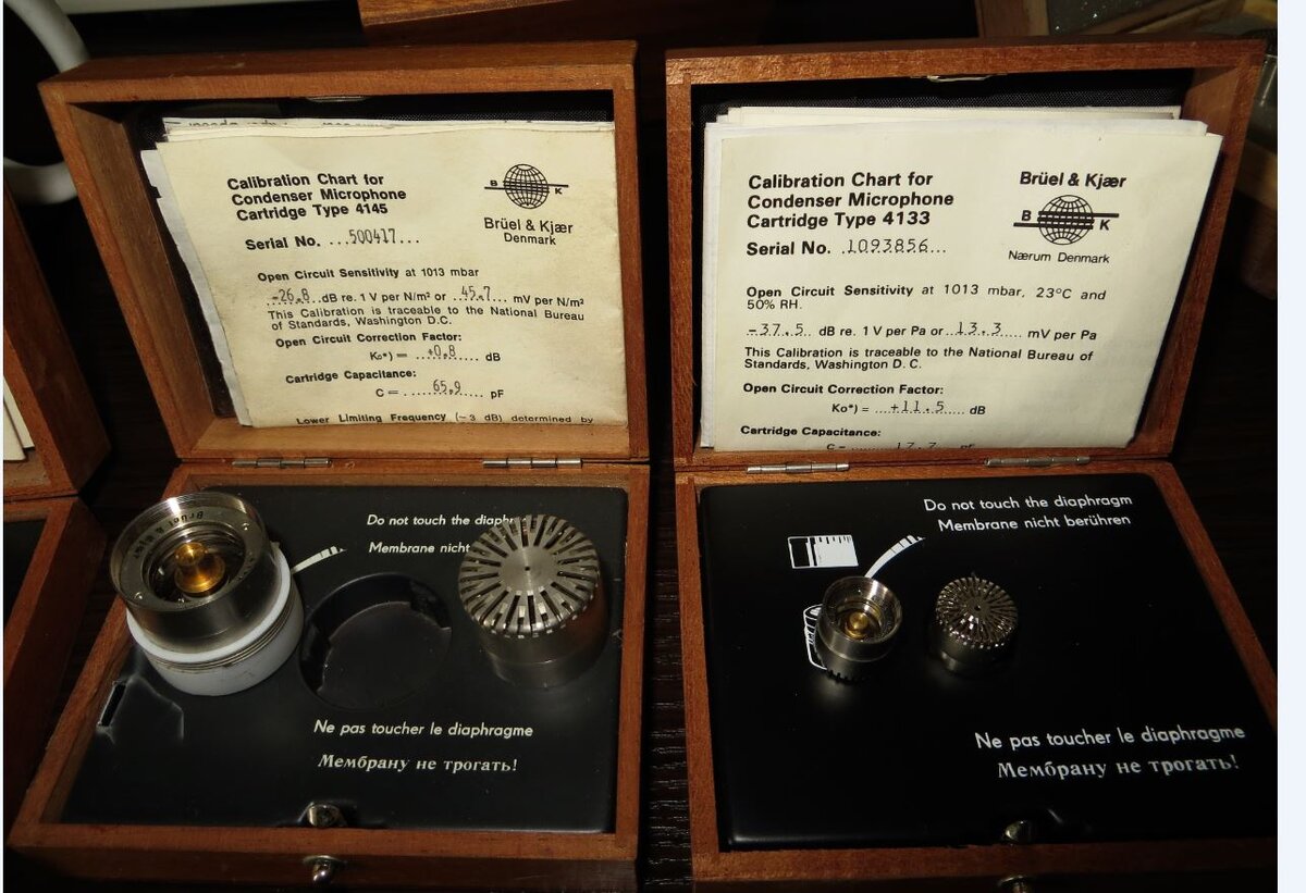 Конденсаторные капсюли Bruel&Kjaer