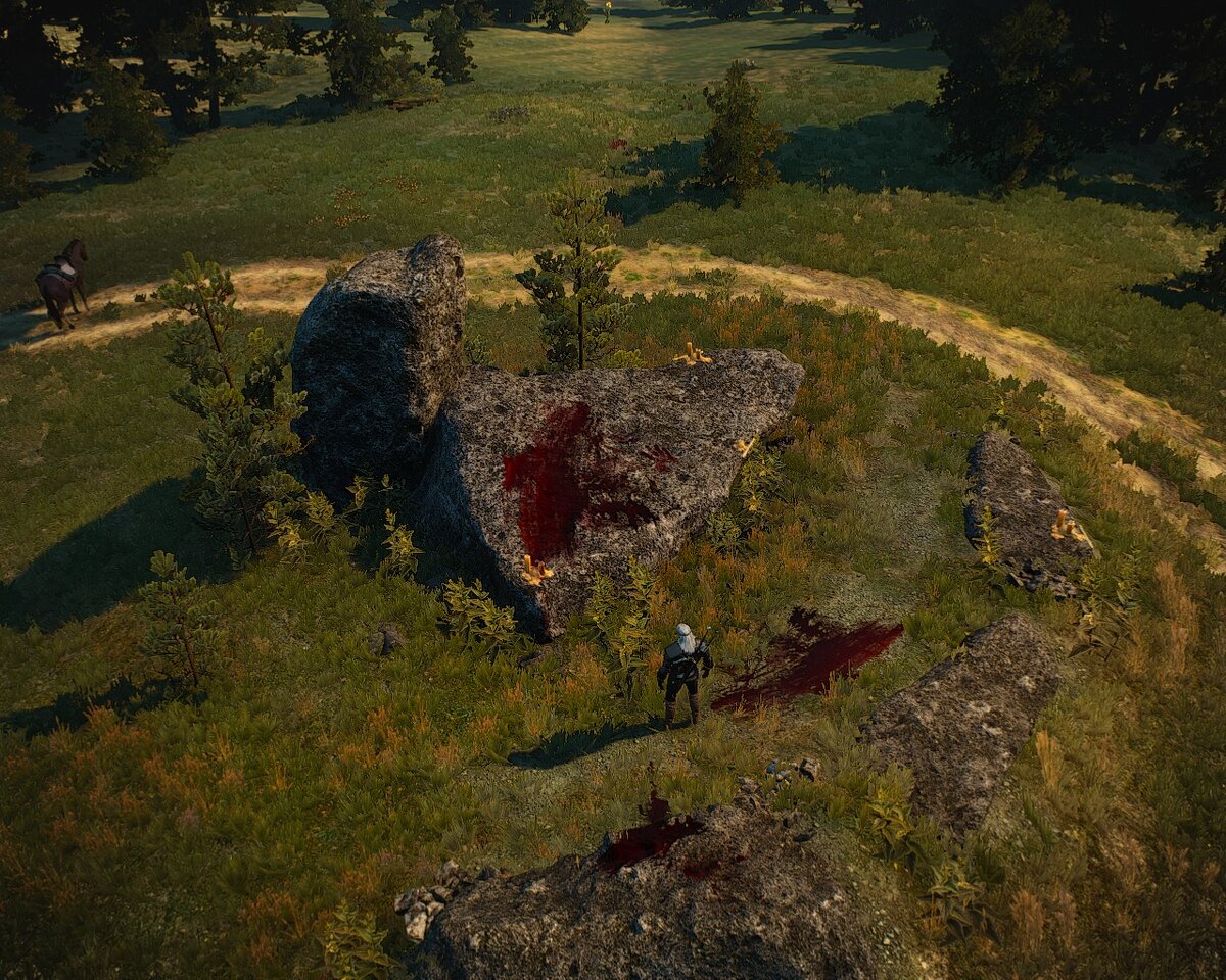 Ритуальный камень для колдовских жертвоприношений. Похоже действующий.