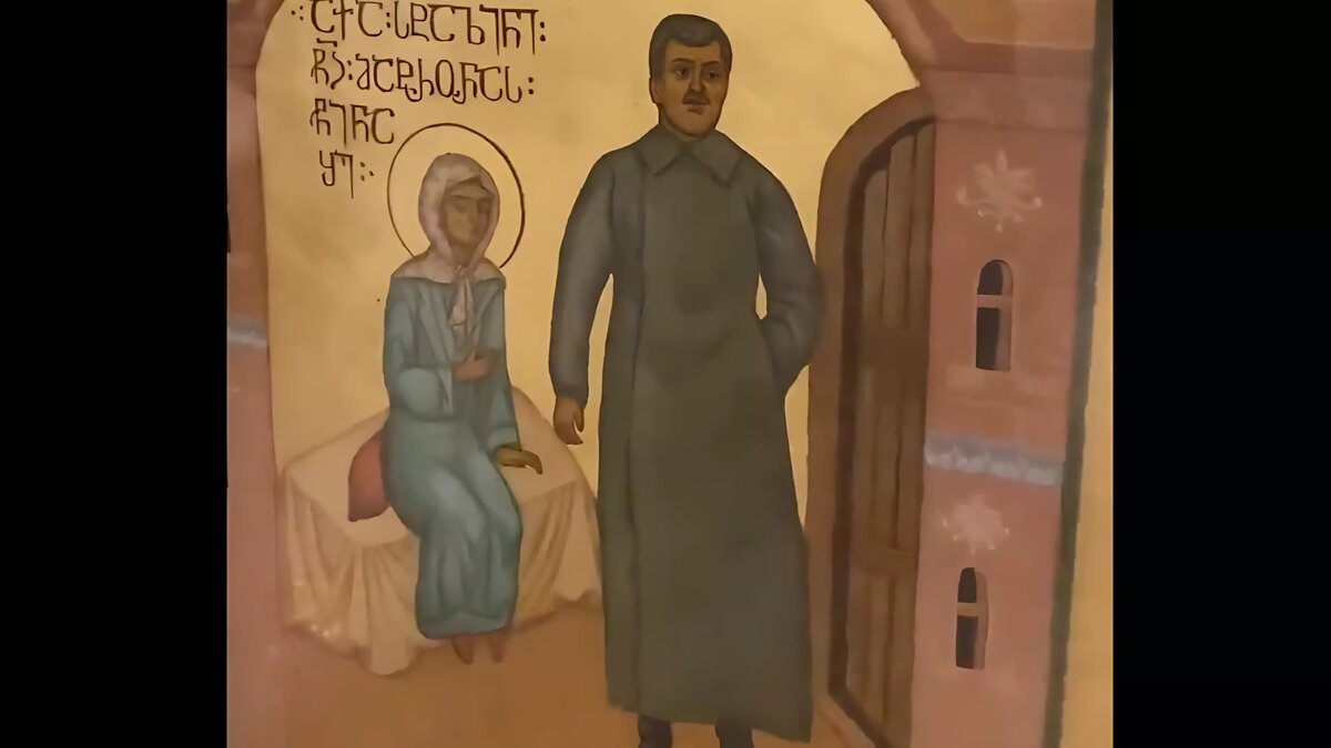     Грузинские сталинисты пытались штурмом взять дом, в котором живет женщина, облившая краской икону с изображением «вождя народов».