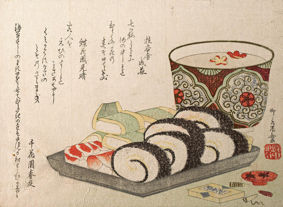 Фото из открытых источников. Японская цветная гравюра.