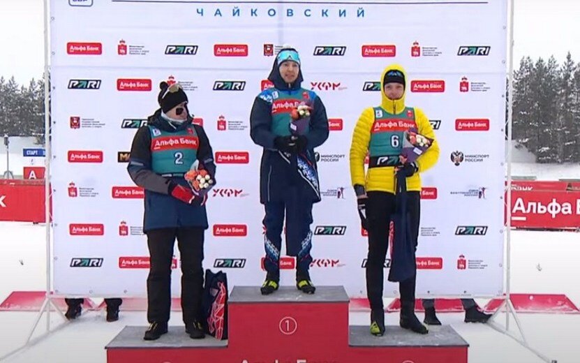    Биатлонист из Удмуртии стал 3-м на Чемпионате России