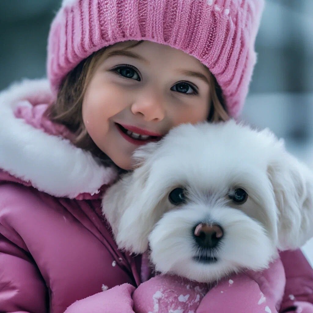 Сгенерировано нейросетью .Такие Милахи 🫶. 