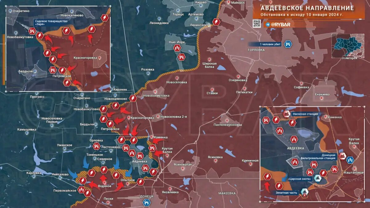 Карты схемы боевых действий