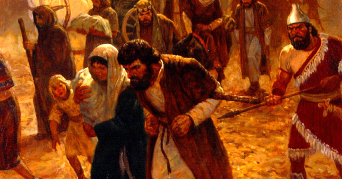 Воины Ассирийской империи всегда с особой жестокостью подавляли любое неповиновение.