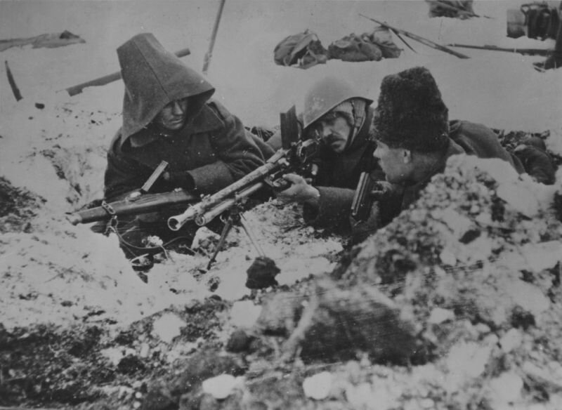 Румынские солдаты в районе Сталинграда (https://waralbum.ru/)