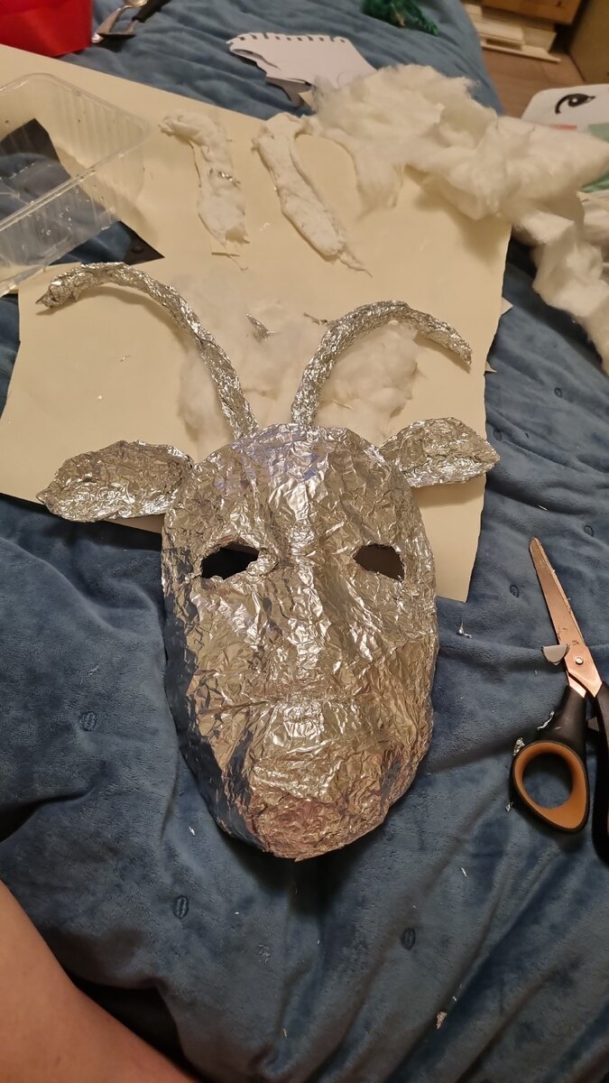 маска козы на колядки шаблон | Поделки своими руками, подарки, handmade, DIY, мастер классы