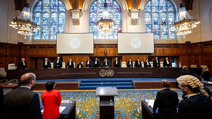 СЛУШАНИЯ В МЕЖДУНАРОДНОМ СУДЕ ООН В ГААГЕ. ФОТО: ICJ-CIJ.ORG