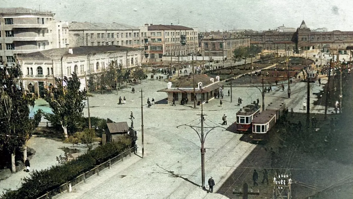 Вид на центр Царицына