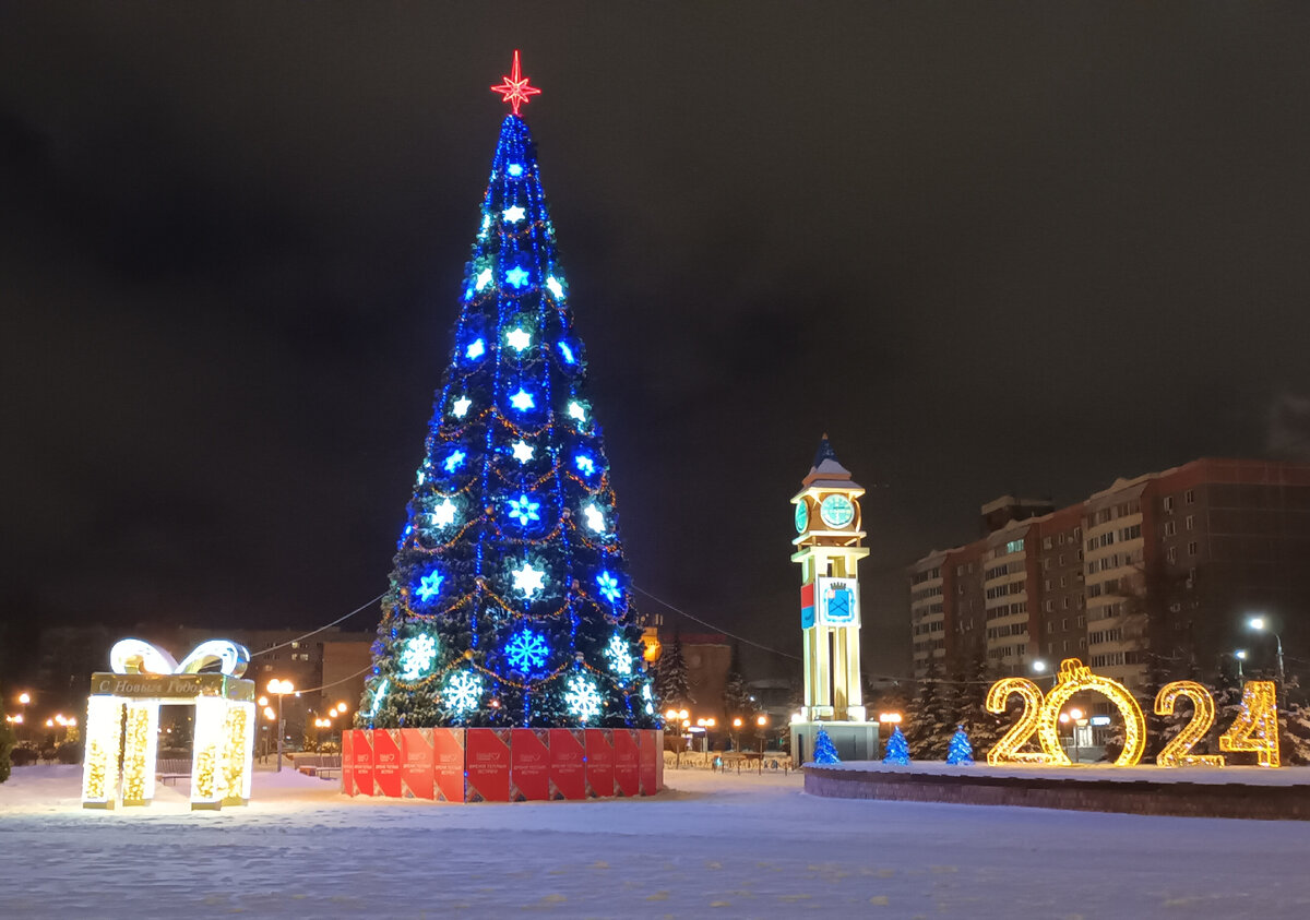 Подольск, площадь Ленина.