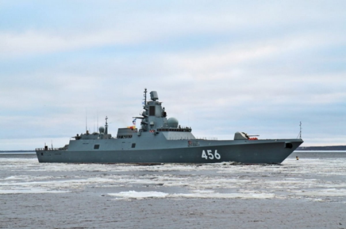    В состав Северного флота вошёл новый фрегат «Адмирал Головко»