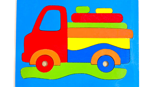 Учим Цвета | Цветная Машинка | Развивающие Игрушки для Малышей