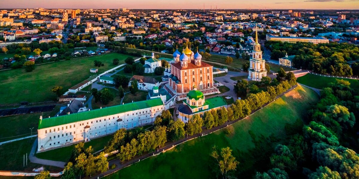 Рязань с высоты птичьего полета (Яндекс-картинки)