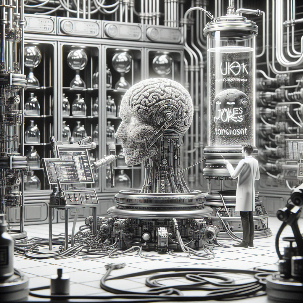 "Как искусственный интеллект учится понимать юмор и сам сочиняет анекдоты: удивительные эксперименты ученых по обучению AI остроумию" от сервиса Insomnia Land.