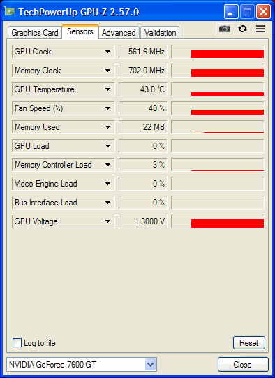 Скриншот из программы GPU-Z.