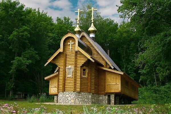    скит в честь святителя Нектария Эгинского до пожара