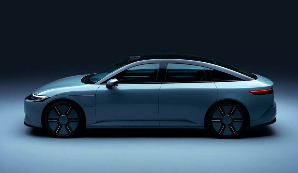  Электрокар Afeela на выставке CES 2024