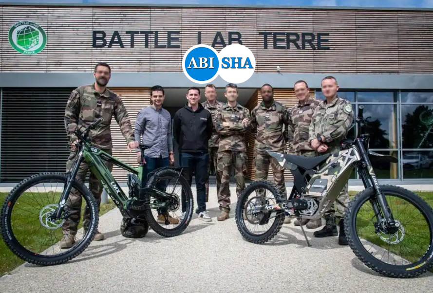 Как французская армия тестирует электрические велосипеды