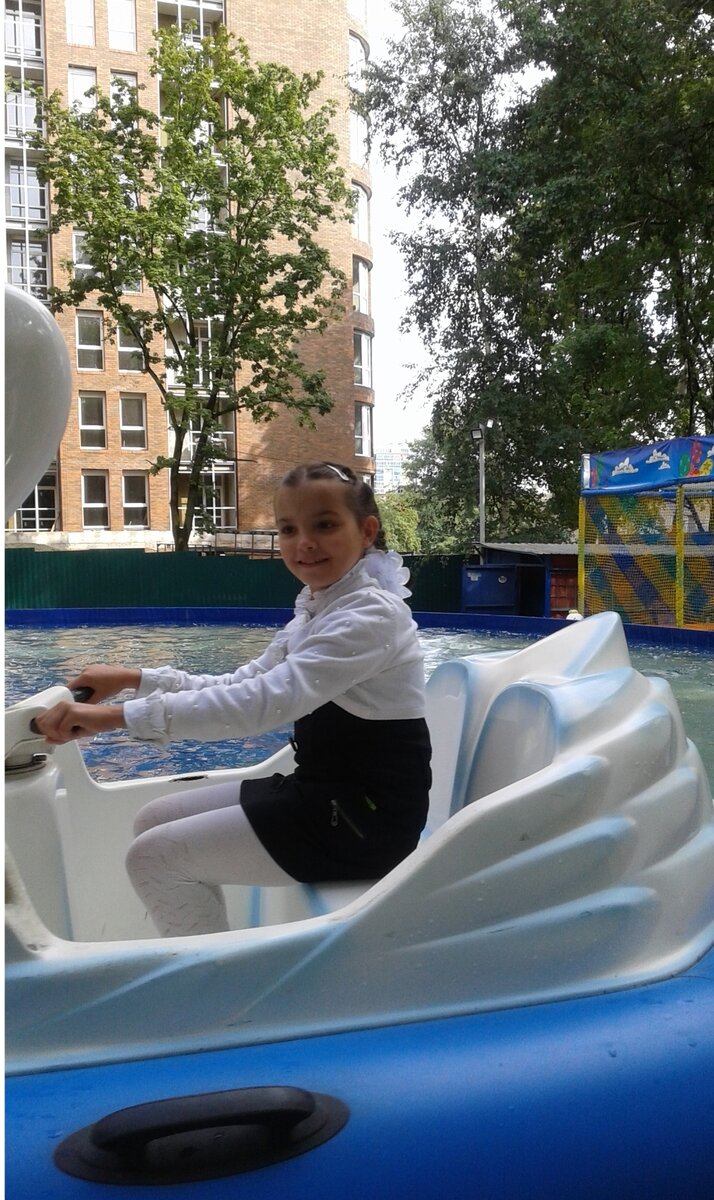 Алина 10 лет. Три месяца со мной. 