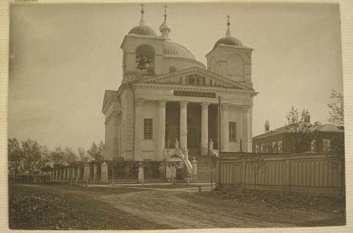 Ильинско-Тихоновскапя церковь. 1910 год.