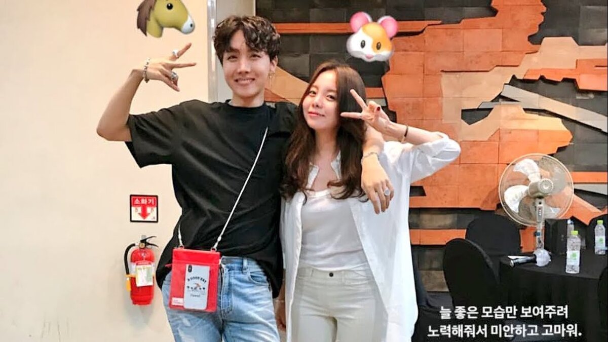 С 9 миллионами подписчиков у сестры в Инсте Хосок плавно переместился в тень ...