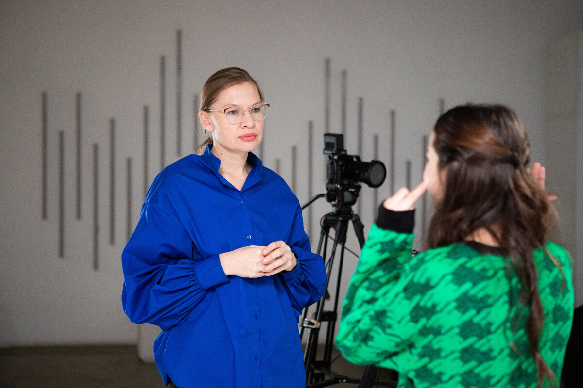 На съёмочной площадке 